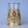 Подстаканник "Минобороны" (серебрение, золочение)