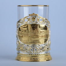 Подстаканник "Москва" (серебрение, золочение)